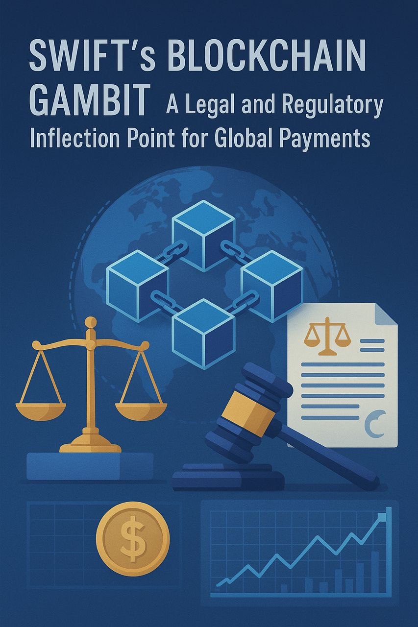 SWIFT’s Blockchain Gambit: A Legal and Regulatory Inflection Point for Global Payments