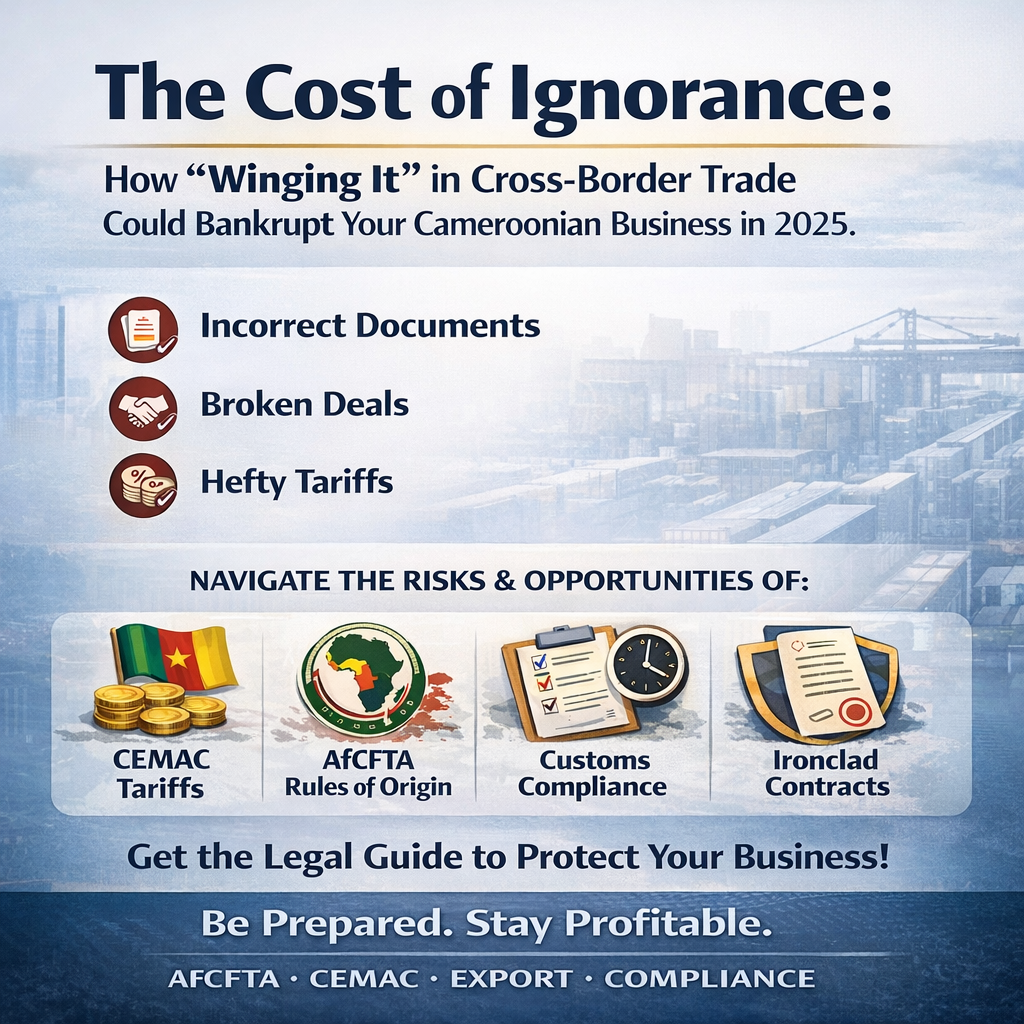  The Cameroon Cross-Border Trade Legal Compendium: Mastering CEMAC and AfCFTA Compliance for 2025 and Beyond