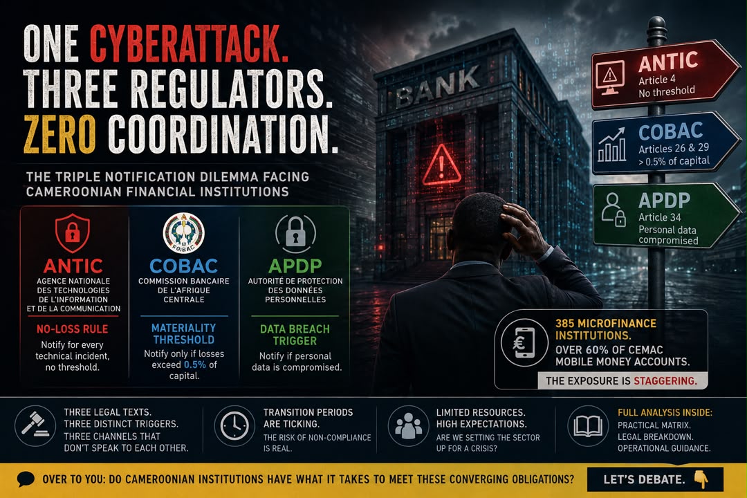 Cameroon's Banks and Microfinance Institutions Under Siege: The Triple Notification Imperative