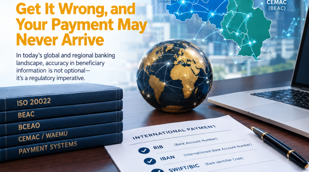 RIB, IBAN and SWIFT/BIC: Legal Framework and Operational Implications for Cross-Border Payments in the CEMAC and WAEMU Regions