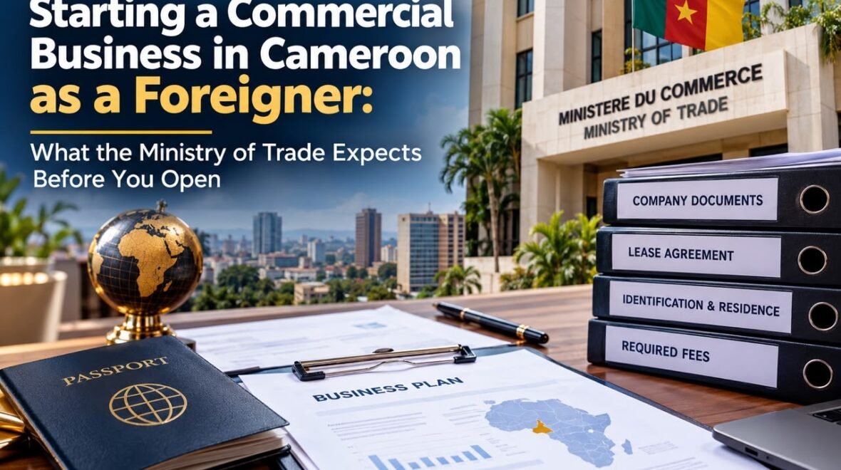 Starting a Commercial Business in Cameroon as a Foreigner: What the Ministry of Trade Expects Before You Open